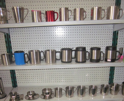 【雙層不銹鋼隔熱杯,銀焊絲手柄小口杯 高檔商務(wù)禮品亮杯廠家直銷】價(jià)格,廠家,圖片,商務(wù)禮品,永康市卓盛金屬制品-